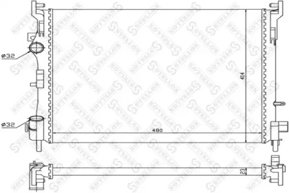 Теплообменник STELLOX 10-26562-SX