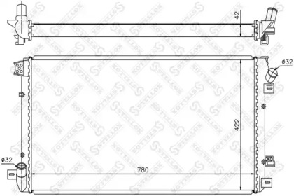 Теплообменник STELLOX 10-26567-SX