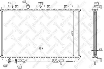 Теплообменник STELLOX 10-26579-SX