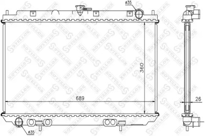 Теплообменник STELLOX 10-26580-SX