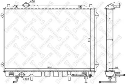 Теплообменник STELLOX 10-26597-SX