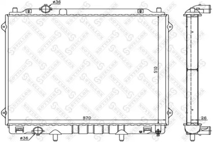 Теплообменник STELLOX 10-26598-SX