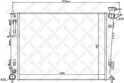 Теплообменник STELLOX 10-26617-SX