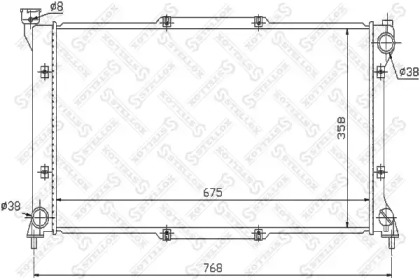 Теплообменник STELLOX 10-26638-SX