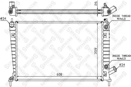 Теплообменник STELLOX 10-26659-SX