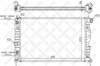 Теплообменник STELLOX 10-26661-SX