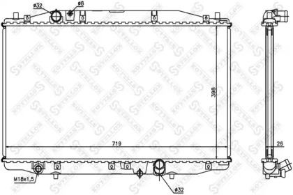 Теплообменник STELLOX 10-26673-SX