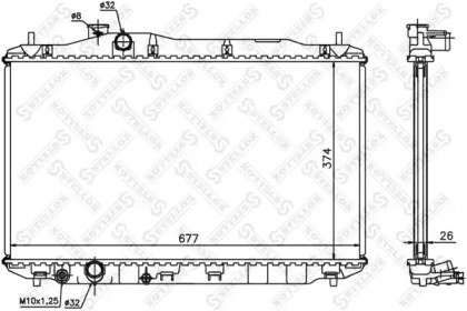 Теплообменник STELLOX 10-26675-SX