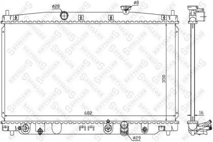 Теплообменник STELLOX 10-26686-SX