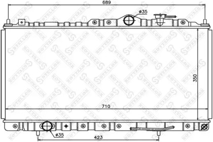 Теплообменник STELLOX 10-26692-SX