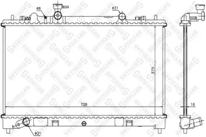 Теплообменник STELLOX 10-26704-SX