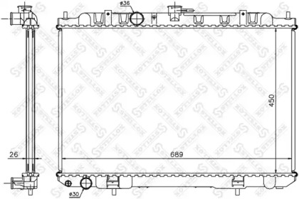 Теплообменник STELLOX 10-26715-SX