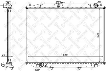 Теплообменник STELLOX 10-26716-SX