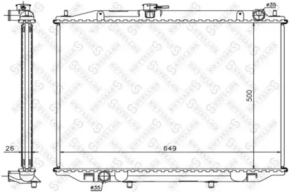 Теплообменник STELLOX 10-26718-SX