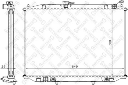 Теплообменник STELLOX 10-26719-SX