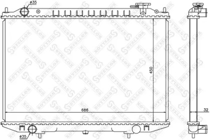 Теплообменник STELLOX 10-26723-SX