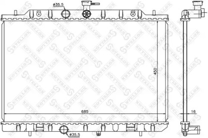 Теплообменник STELLOX 10-26726-SX