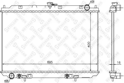 Теплообменник STELLOX 10-26727-SX