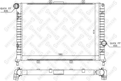 Теплообменник STELLOX 10-26731-SX