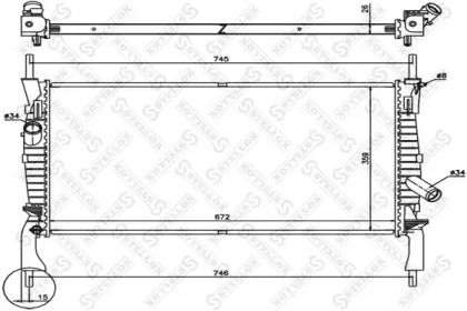 Теплообменник STELLOX 10-26751-SX