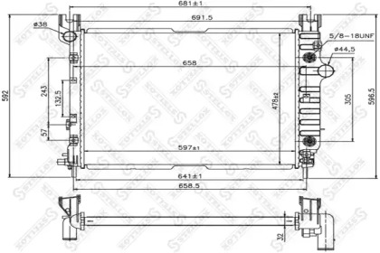 Теплообменник STELLOX 10-26763-SX