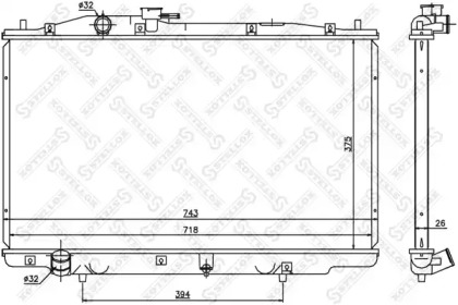 Теплообменник STELLOX 10-26772-SX