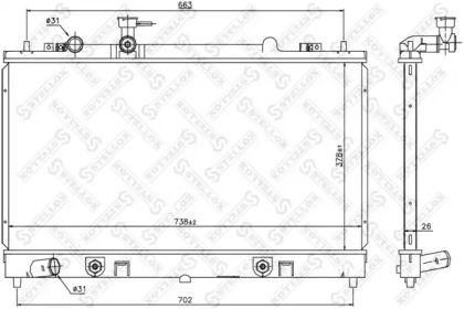 Теплообменник STELLOX 10-26774-SX