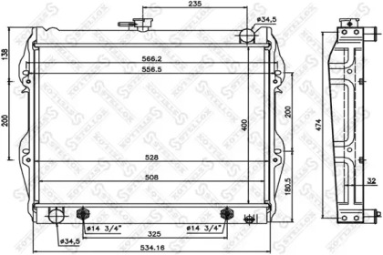 Теплообменник STELLOX 10-26775-SX