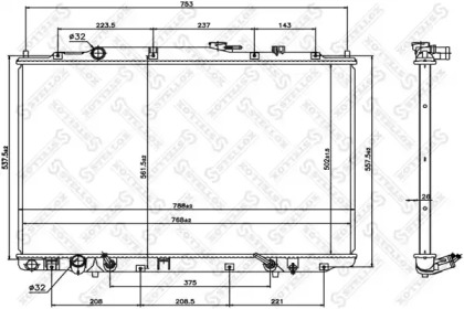 Теплообменник STELLOX 10-26777-SX