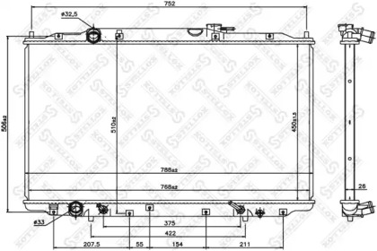 Теплообменник STELLOX 10-26778-SX