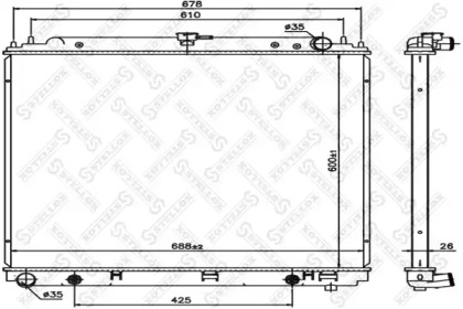 Теплообменник STELLOX 10-26784-SX