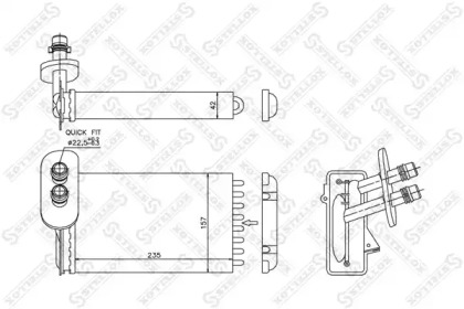 Теплообменник STELLOX 10-35017-SX