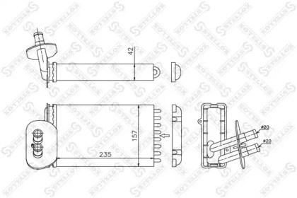 Теплообменник STELLOX 10-35048-SX