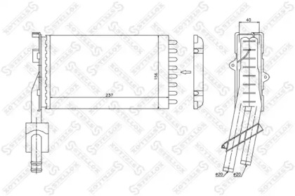 Теплообменник STELLOX 10-35061-SX