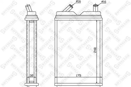 Теплообменник STELLOX 10-35180-SX