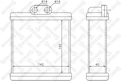 Теплообменник STELLOX 10-35204-SX