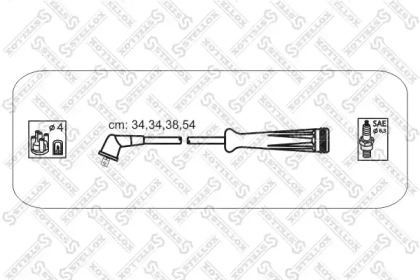 Комплект электропроводки STELLOX 10-38018-SX