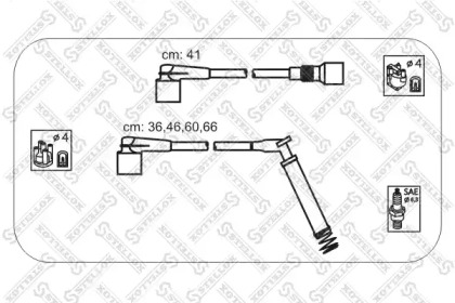 Комплект электропроводки STELLOX 10-38450-SX