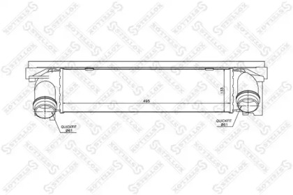 Интеркулер STELLOX 10-40005-SX