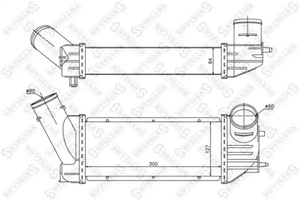 Интеркулер STELLOX 10-40063-SX