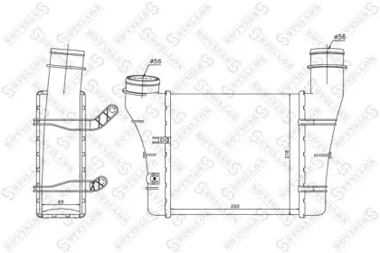 Интеркулер STELLOX 10-40101-SX