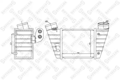 Интеркулер STELLOX 10-40111-SX