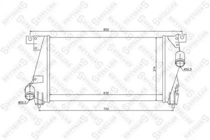 Интеркулер STELLOX 10-40172-SX