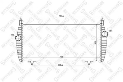 Интеркулер STELLOX 10-40194-SX