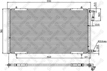 Конденсатор STELLOX 10-45002-SX