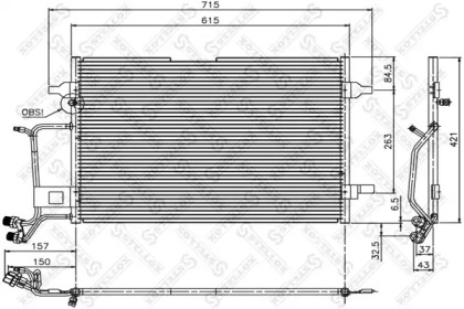 Конденсатор STELLOX 10-45006-SX