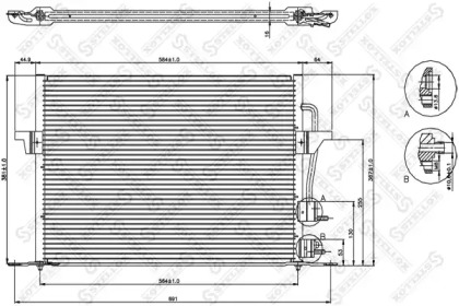 Конденсатор STELLOX 10-45010-SX