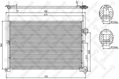 Конденсатор STELLOX 10-45021-SX