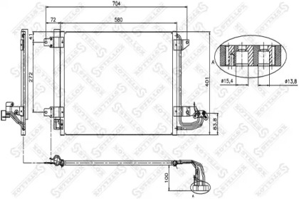 Конденсатор STELLOX 10-45023-SX