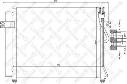 Конденсатор STELLOX 10-45028-SX